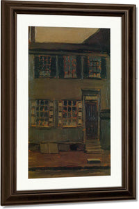 Walt Whitmans House 328 Mickle Street By Marsden Hartley Fine Art Print