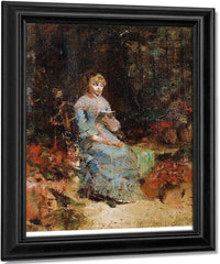 Walter Gay ; Young Woman Reading ; Signed Lower Irght ; Oil On Canvas By Walter Gay Fine Art Print