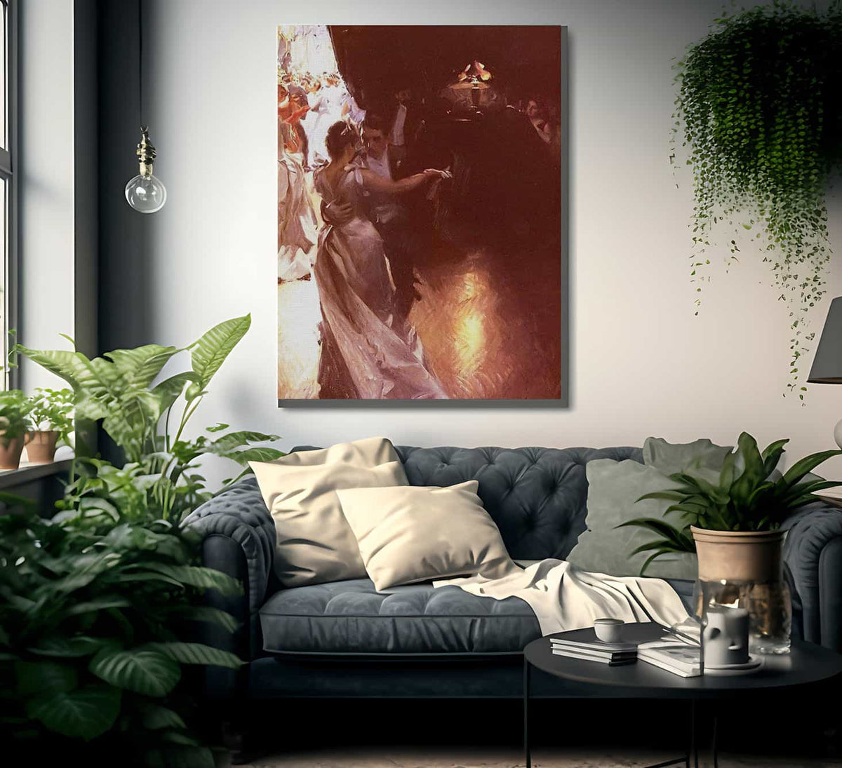 Waltz By Anders Zorn Fine Art Print