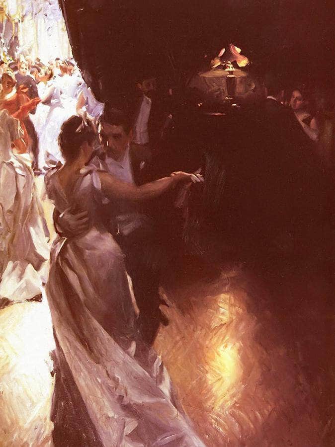 Waltz By Anders Zorn Fine Art Print