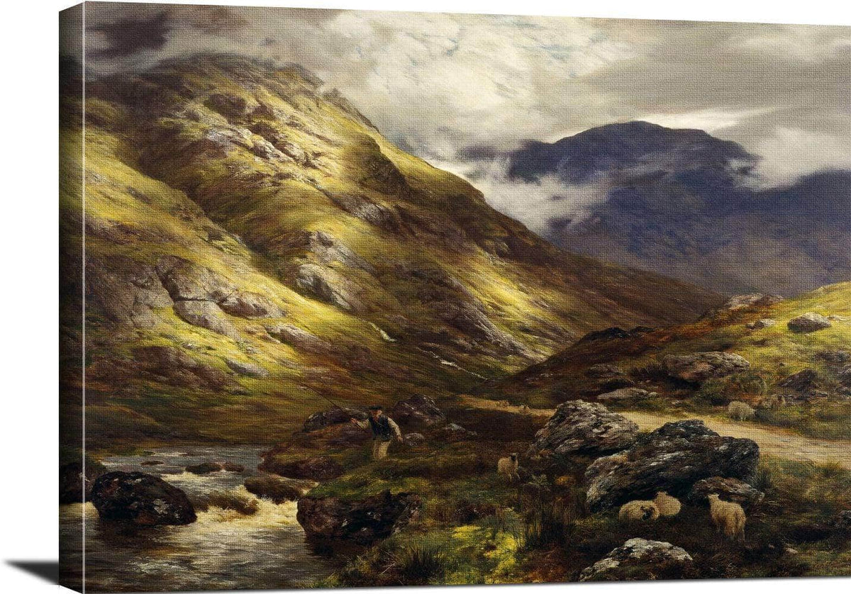 Wandering Shadows Painting Peter Graham Canvas Art Fine Art Print