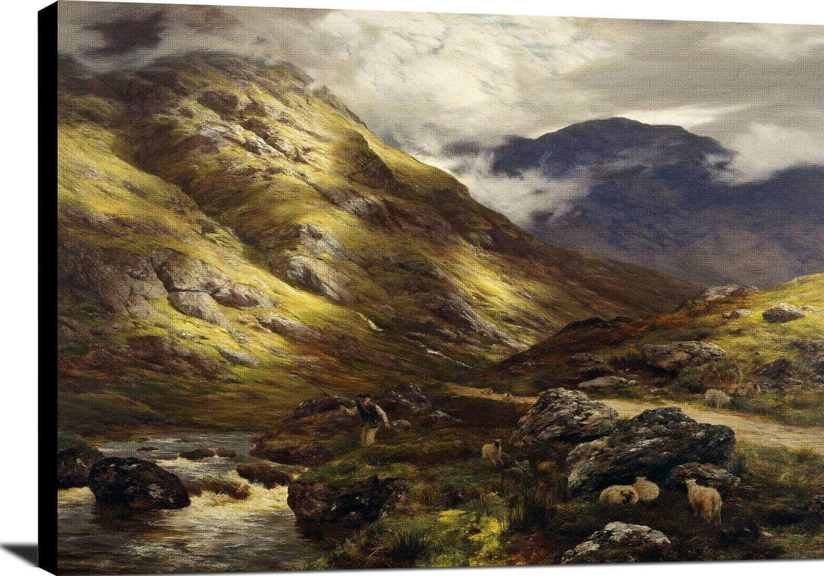 Wandering Shadows Painting Peter Graham Canvas Art Fine Art Print