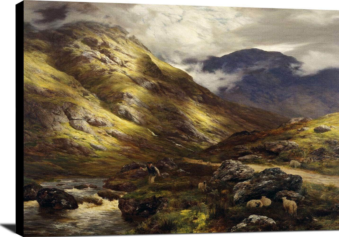 Wandering Shadows Painting Peter Graham Canvas Art Fine Art Print