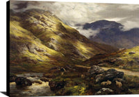 Wandering Shadows Painting Peter Graham Canvas Art Fine Art Print