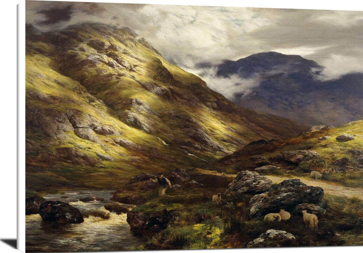 Wandering Shadows Painting Peter Graham Canvas Art Fine Art Print