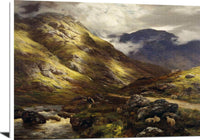 Wandering Shadows Painting Peter Graham Canvas Art Fine Art Print