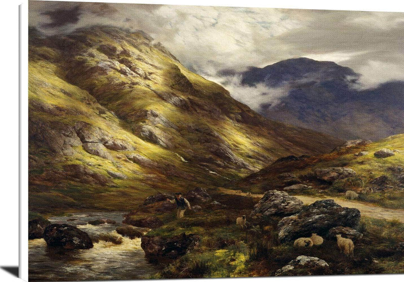 Wandering Shadows Painting Peter Graham Canvas Art Fine Art Print