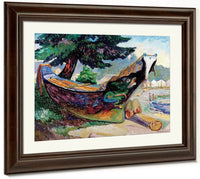 War Canoe Alert Bay 1912 By Emily Carr Fine Art Print