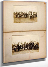 War Dance, Study Folder For Book Concealing Coloration In The Animal Kingdom By Abbott Handerson Thayer Fine Art Print