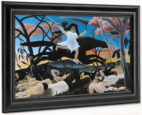 War, Or The Ride Of Discord By Henri Julien Felix Rousseau Fine Art Print