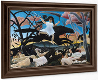 War, Or The Ride Of Discord By Henri Julien Felix Rousseau Fine Art Print