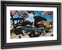 War, Or The Ride Of Discord By Henri Julien Felix Rousseau Fine Art Print