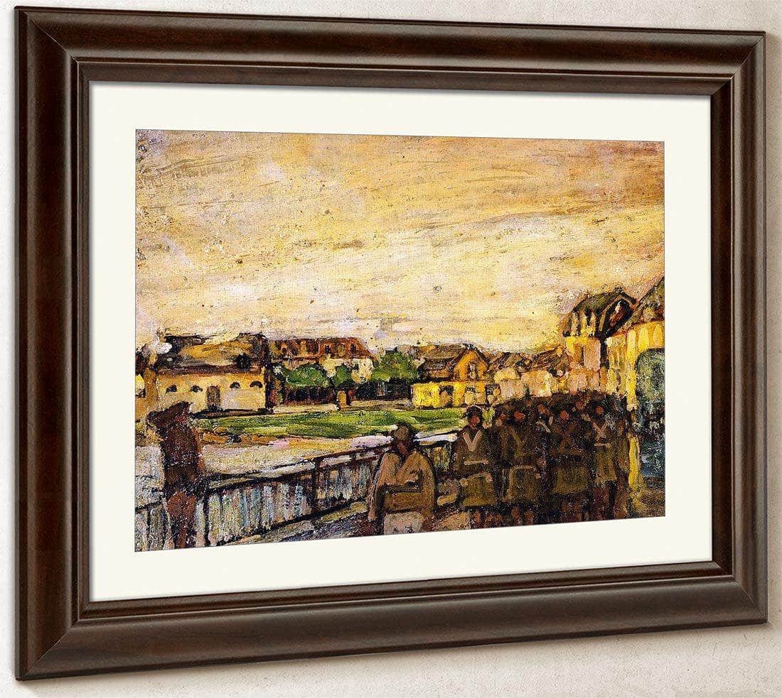 War Scene, Etaples, France By Henry Ossawa Tanner Fine Art Print