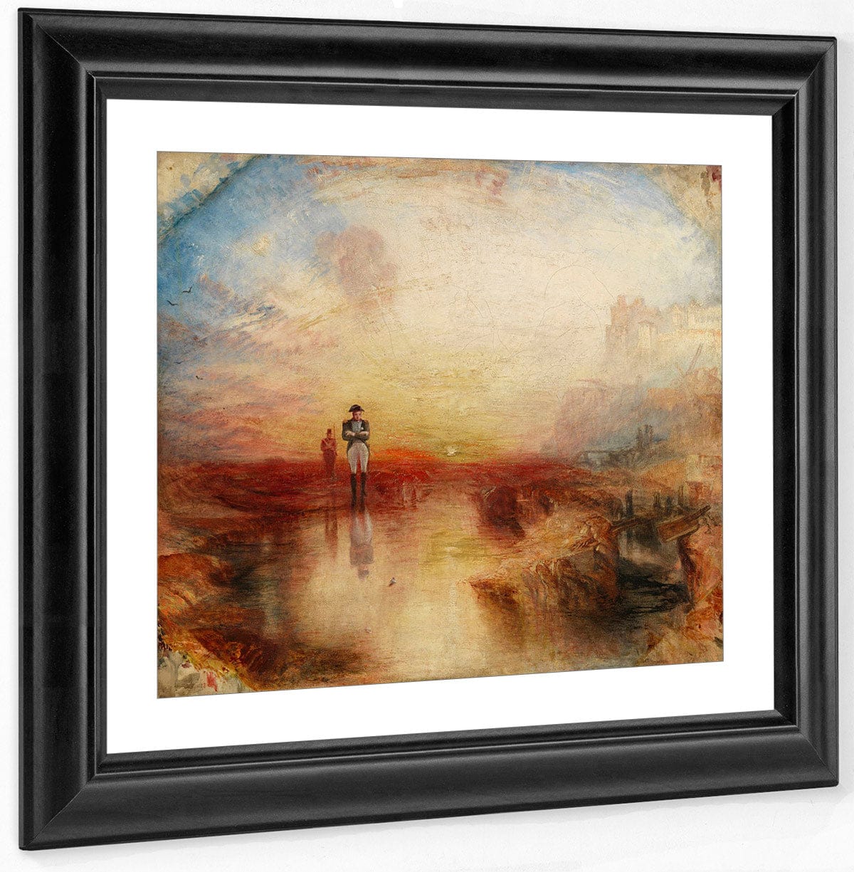 War The Exile And The Rock Limpet 1842 By Joseph Mallord William Turner Fine Art Print