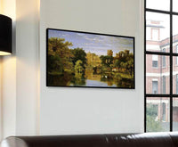 Warwick Castle, England Painting Jasper Francis Cropsey Canvas Art Fine Art Print