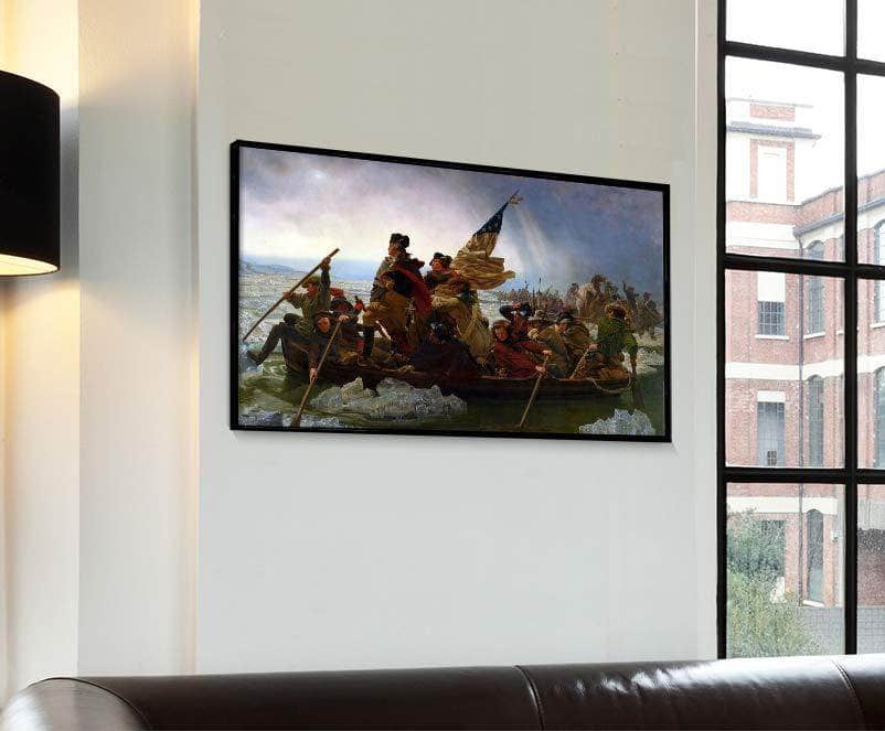 Washington Crossing Delaware Painting Emanuel Leutze Canvas Art Fine Art Print