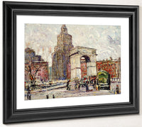 Washington Square Architecture By Ernest Lawson Fine Art Print
