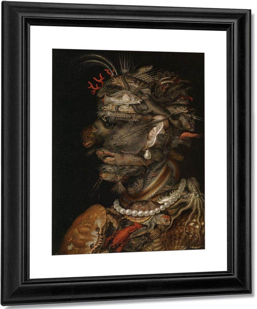 Water 1566 By Giuseppe Arcimboldo Fine Art Print