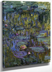 Water Lilies 1 By Claude Monet Fine Art Print
