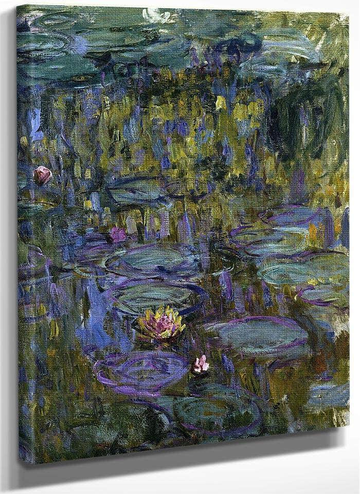 Water Lilies 1 By Claude Monet Fine Art Print