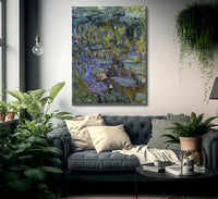 Water Lilies 1 By Claude Monet Fine Art Print