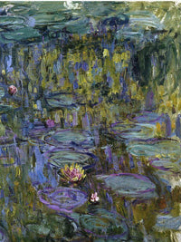 Water Lilies 1 By Claude Monet Fine Art Print