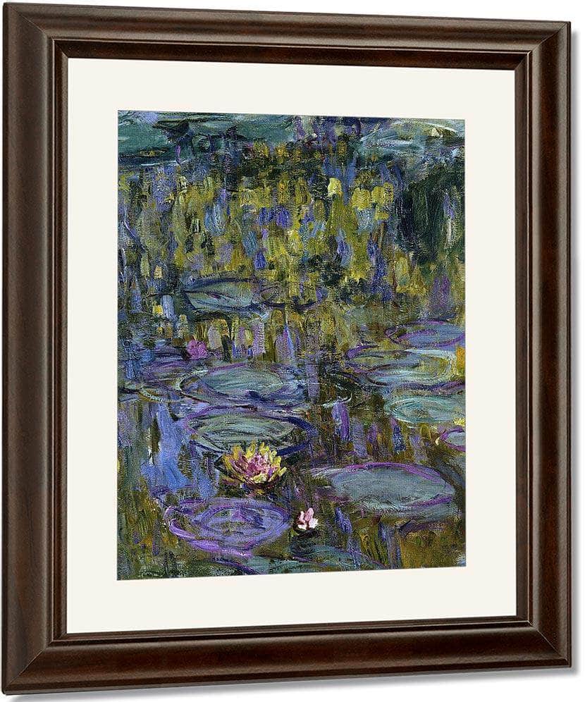 Water Lilies 1 By Claude Monet Fine Art Print