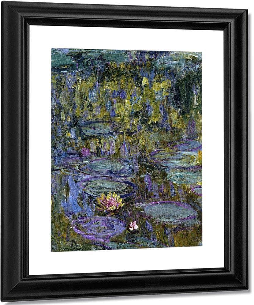 Water Lilies 1 By Claude Monet Fine Art Print