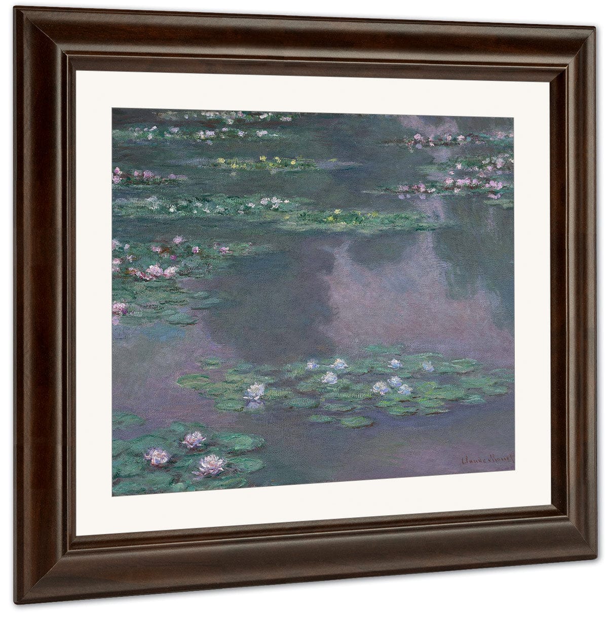 Water Lilies 1905 By Claude Monet Fine Art Print