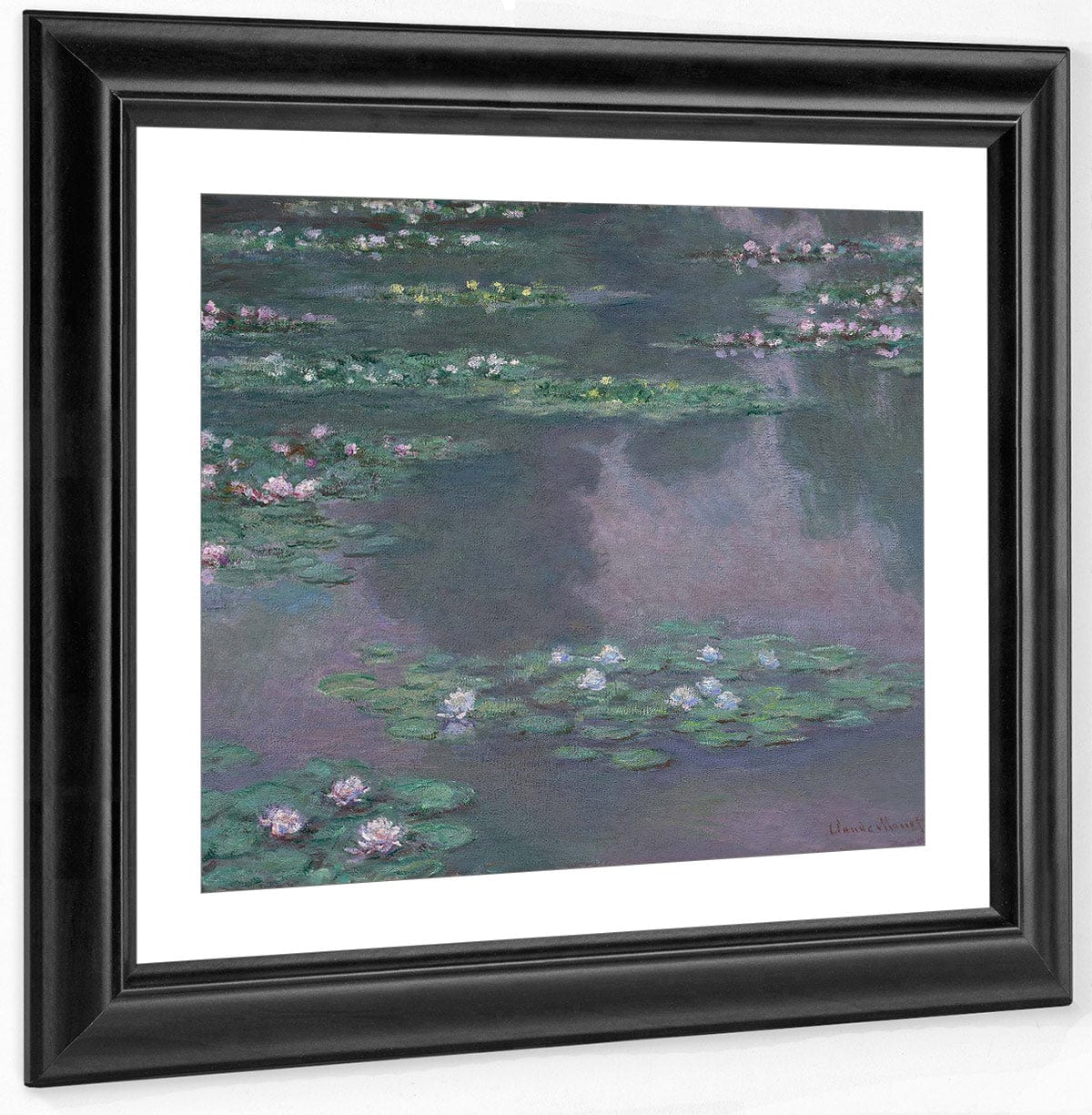Water Lilies 1905 By Claude Monet Fine Art Print