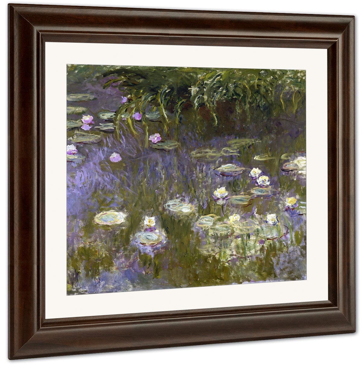 Water Lilies 2 By Claude Monet Fine Art Print