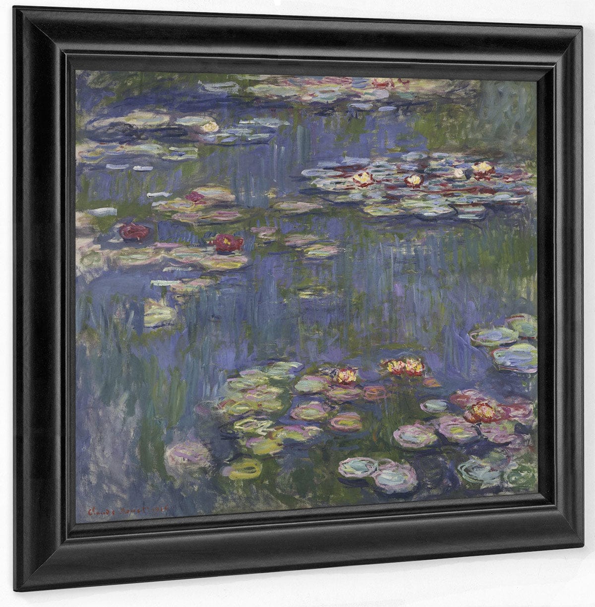 Water Lilies 6 By Claude Monet Fine Art Print