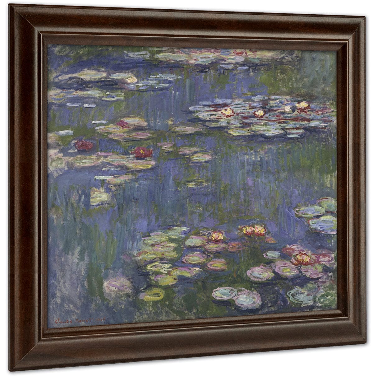 Water Lilies 6 By Claude Monet Fine Art Print