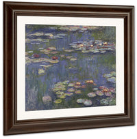 Water Lilies 6 By Claude Monet Fine Art Print