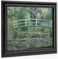 Water Lilies And Japanese Bridge By Claude Monet Fine Art Print