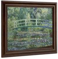 Water Lilies And Japanese Bridge By Claude Monet Fine Art Print