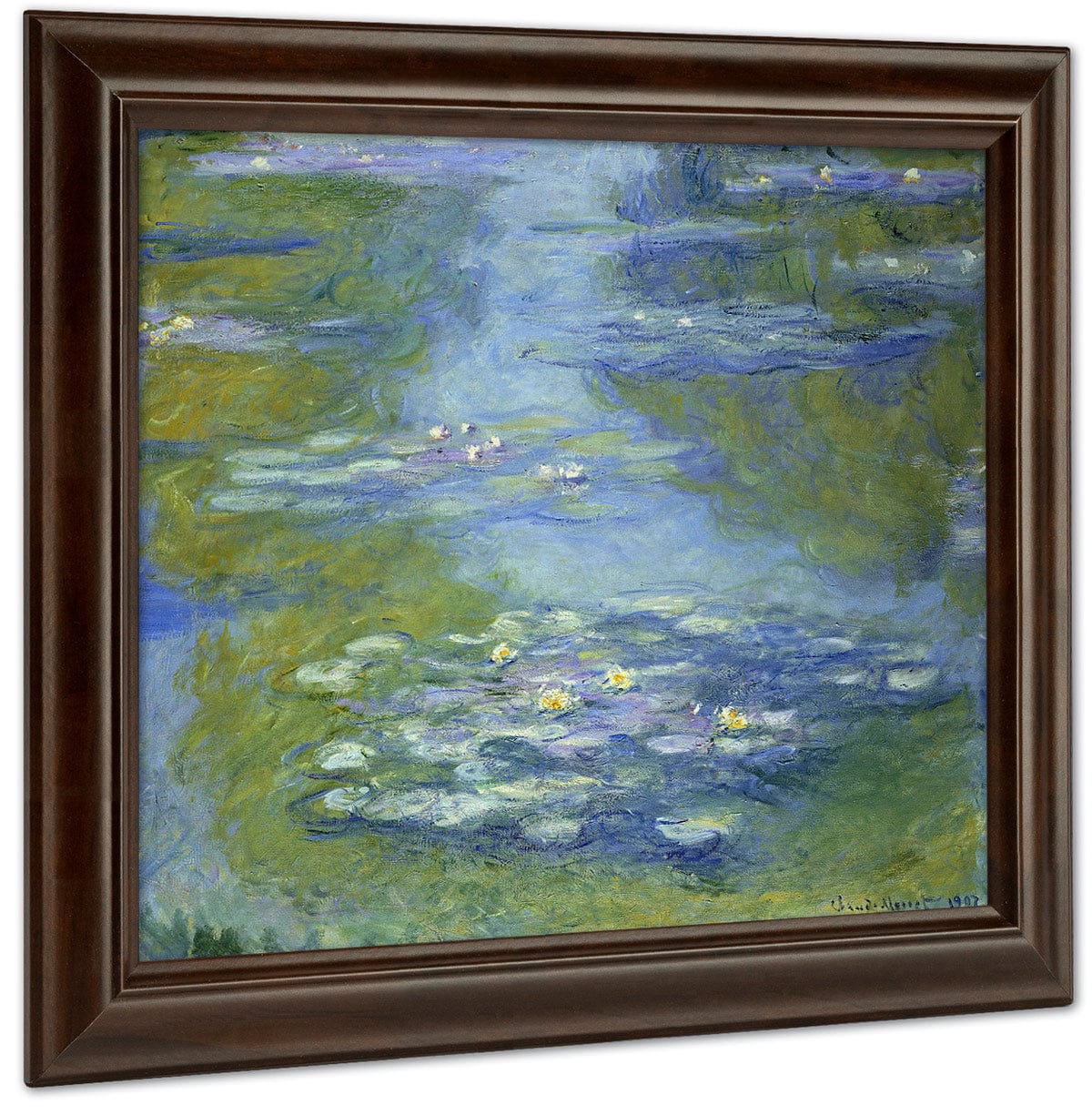 Water Lilies By Claude Monet Fine Art Print