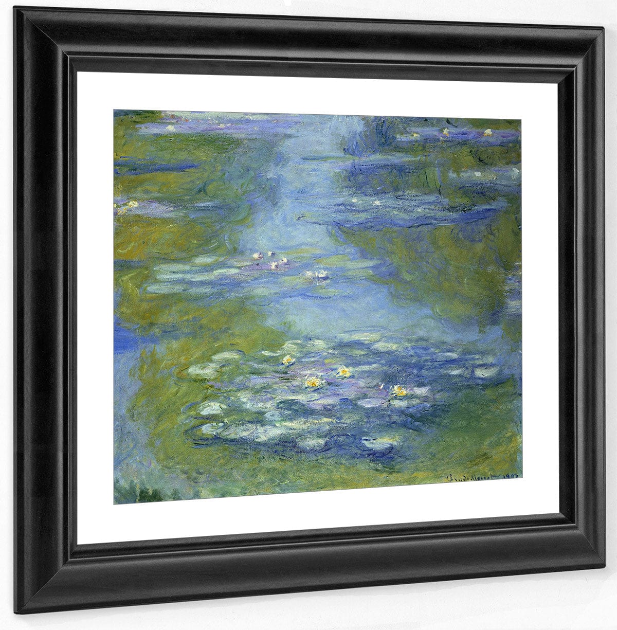 Water Lilies By Claude Monet Fine Art Print