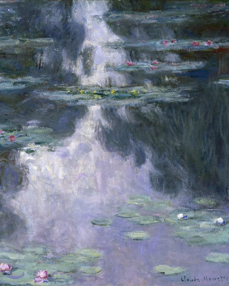 Water Lilies (Nympheas) By Claude Monet Fine Art Print