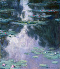 Water Lilies Nympheas Painting Claude Monet Canvas Art Fine Art Print