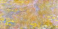 Water Lilies Yellow Nirwana Painting Claude Monet Canvas Art Fine Art Print