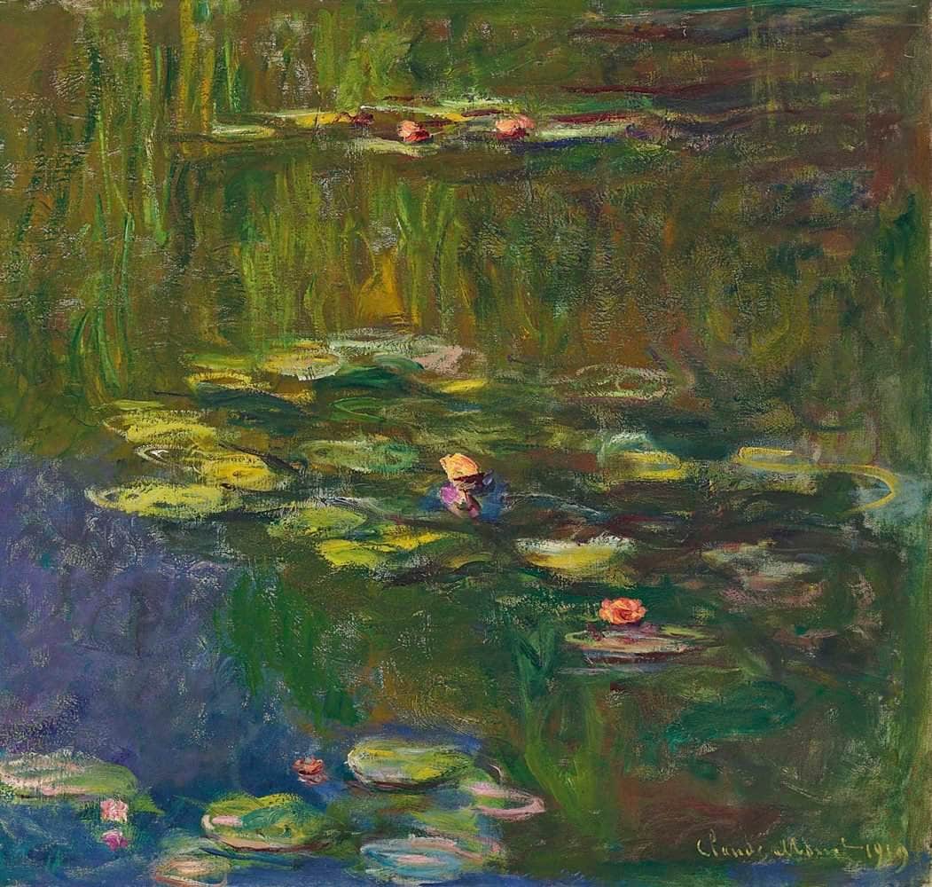 Water Lily Pond Painting Claude Monet Canvas Art Fine Art Print