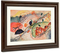 Watercolor 6 1911 By Wassily Kandinsky Fine Art Print