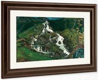 Waterfall And Mill House By Nicolai Astrup Fine Art Print