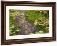 Waterlilies 2 By Claude Monet Fine Art Print