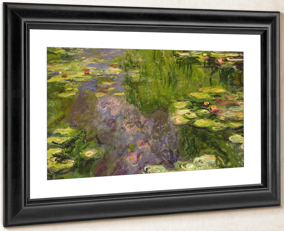 Waterlilies 2 By Claude Monet Fine Art Print