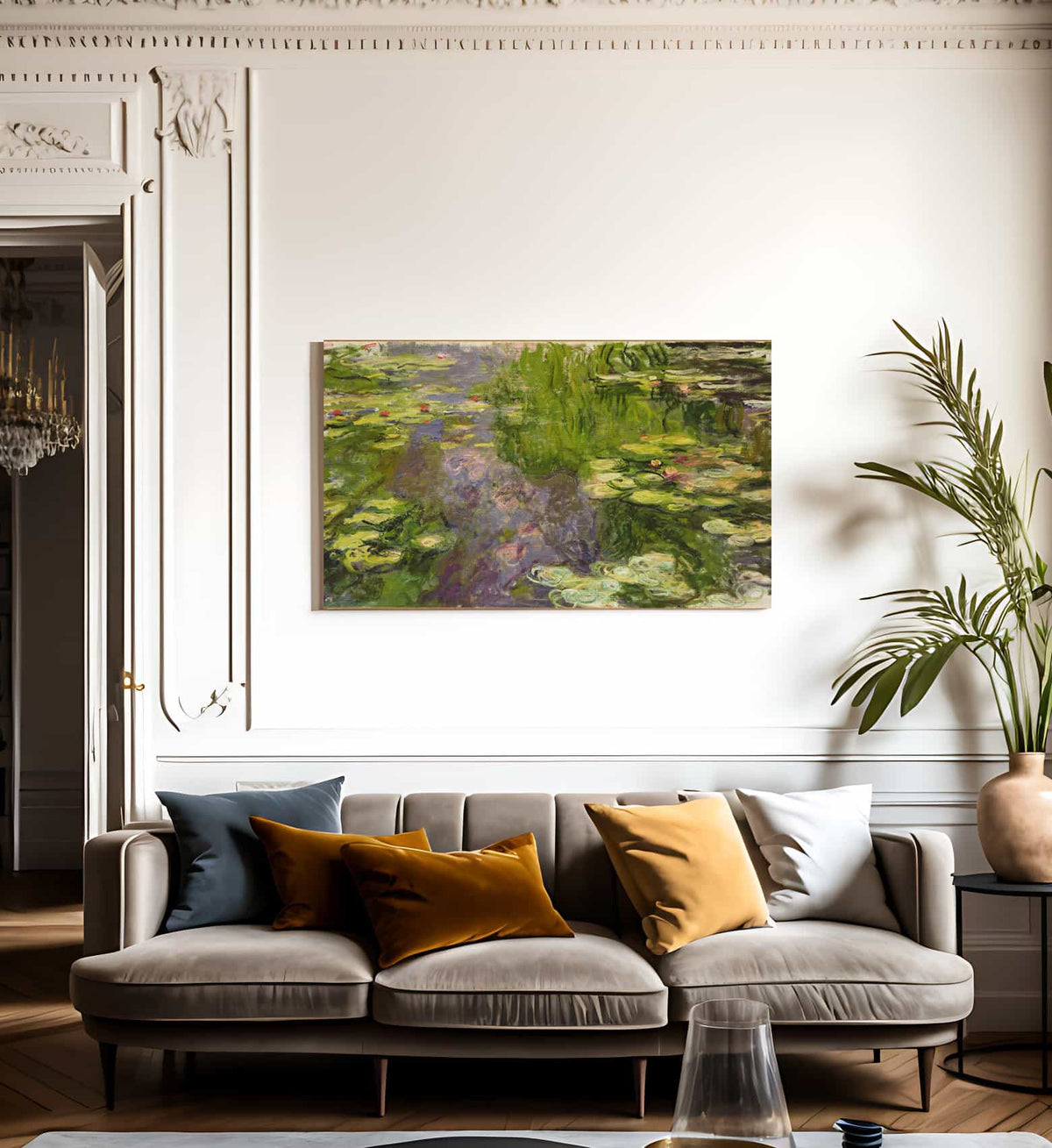 Waterlilies 2 By Claude Monet Fine Art Print