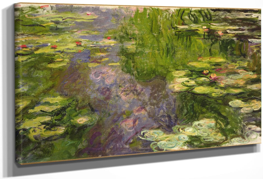 Waterlilies 2 By Claude Monet Fine Art Print