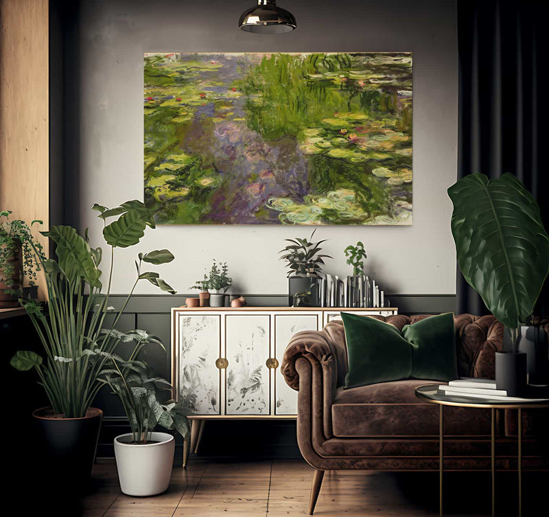 Waterlilies 2 By Claude Monet Fine Art Print