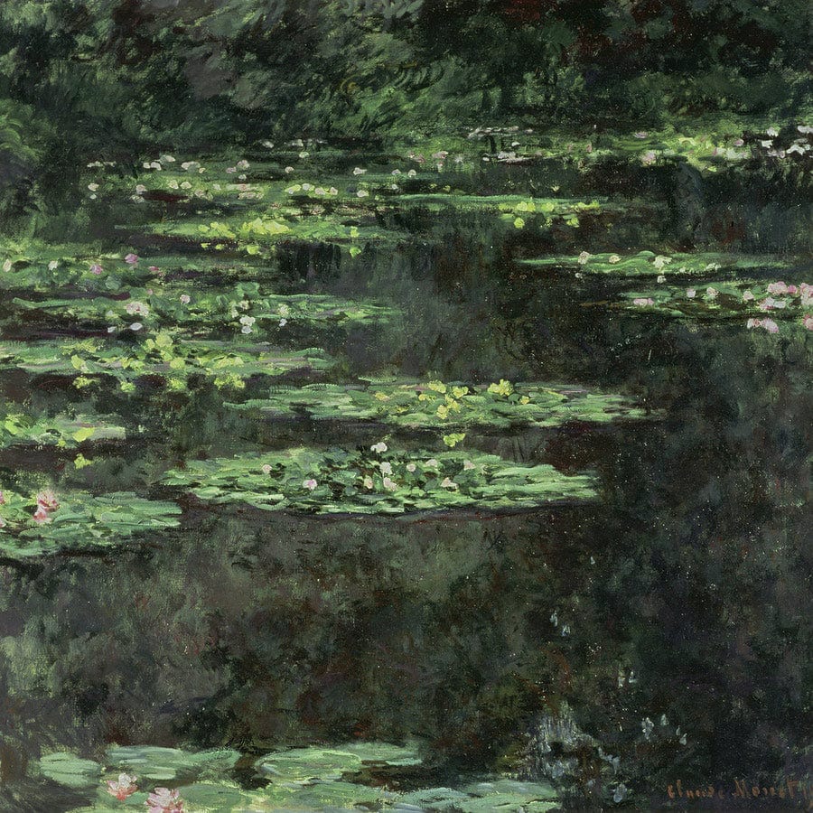 Waterlilies By Claude Monet Fine Art Print